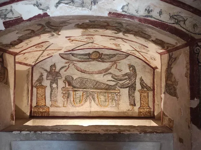 Catacombs of Kom El Shoqafa, Alexandria Explore the Catacombs of Kom El Shoqafa on your Alexandria day trip